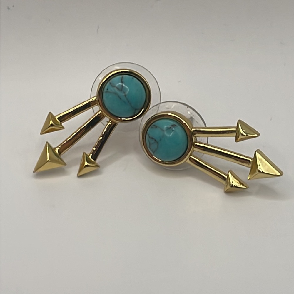 REBECCA MINKOFF Arrow Stud Earrings